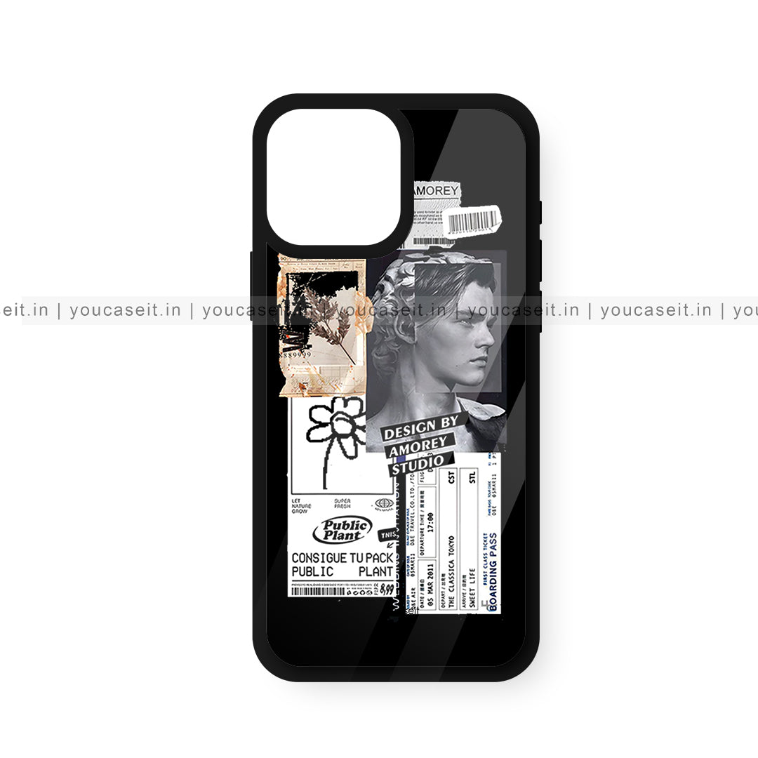 Aesthetic Scrapbook Glossy Case