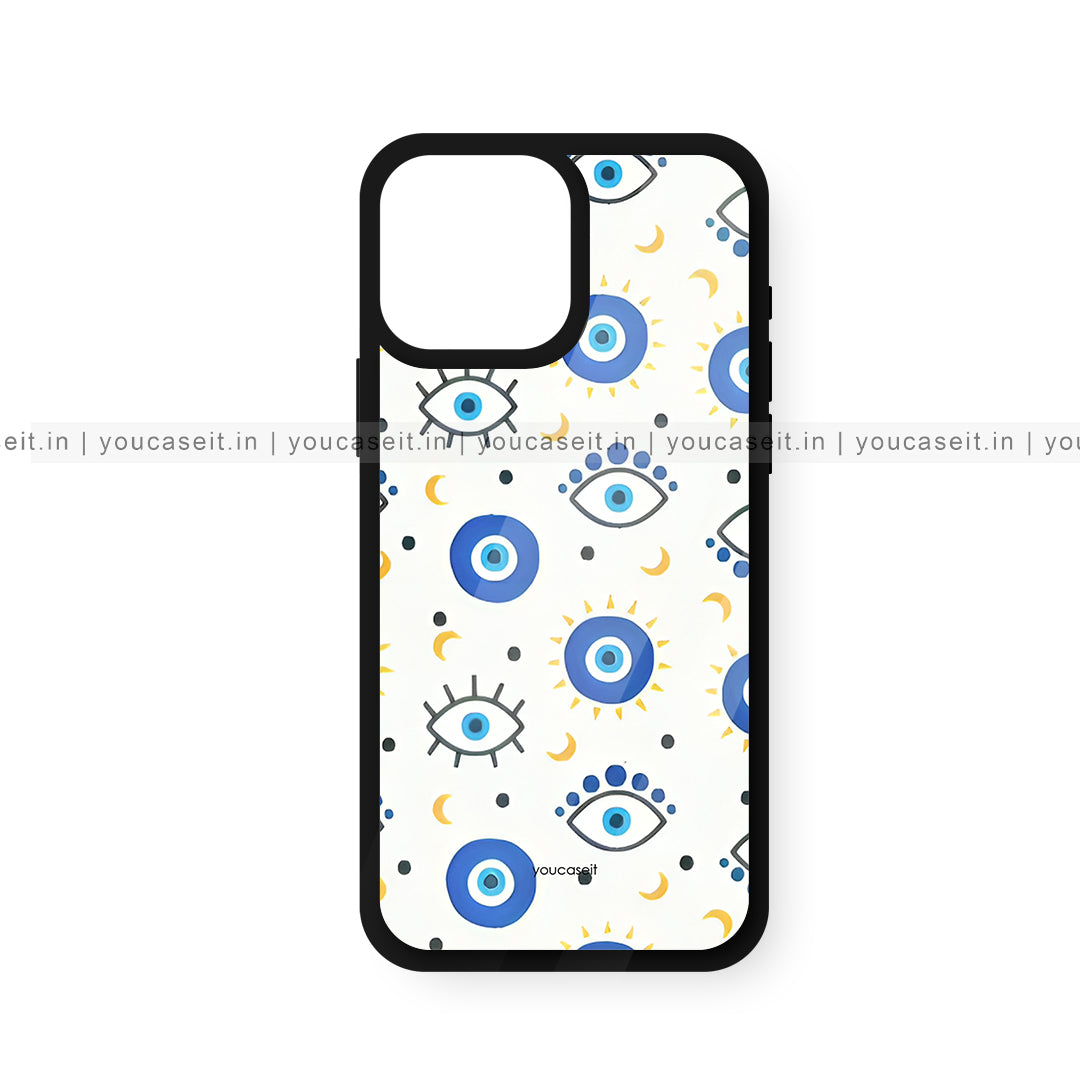 Evil Eye Pattern Glossy Case