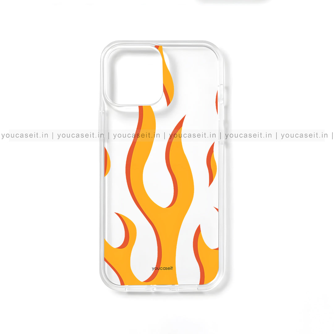 Orange Flame Soft Case