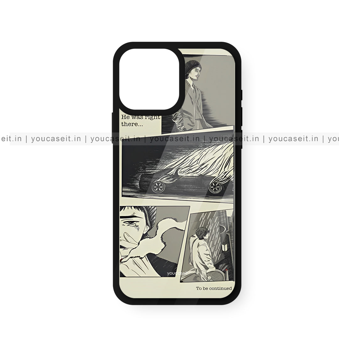 Thriller Comic Scene Glossy Case.