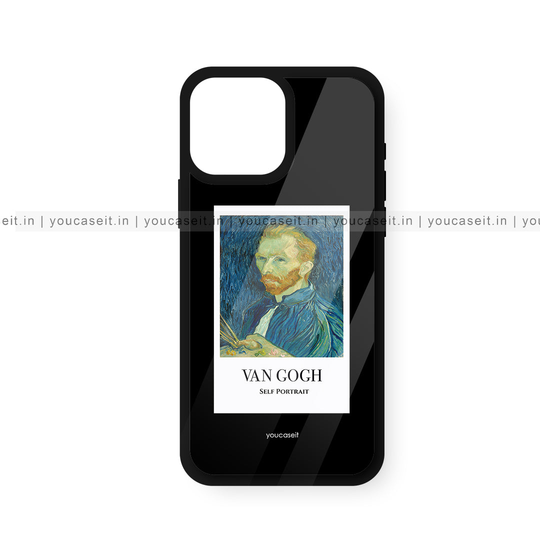 Van Gogh Self Portrait Glossy Case