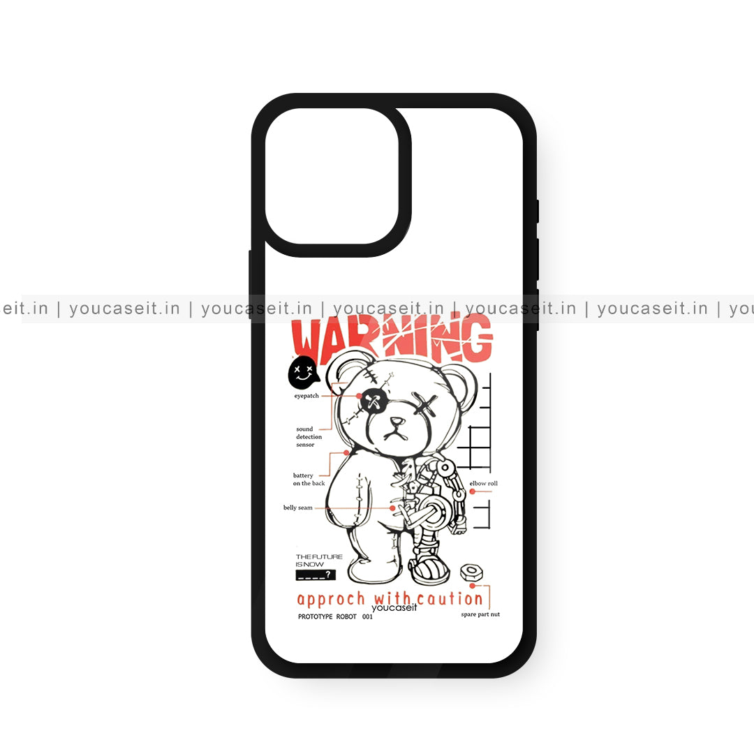 Warning Sign Glossy Case