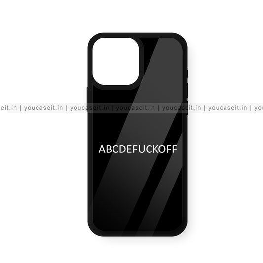 ABCDEFUCKOFF Glossy Case