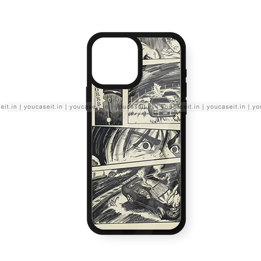 Accident Comic Scene Glossy Case