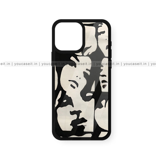 Aesthetic Faces Glossy Case