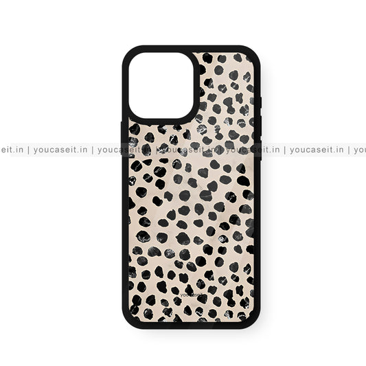 Black Spots Glossy Case