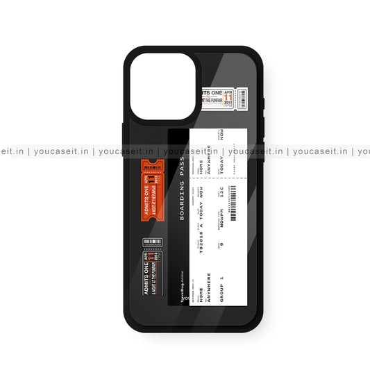 Boarding Pass Glossy Case