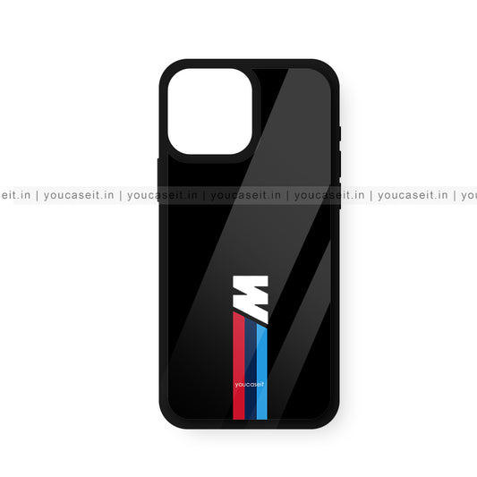 Car Logo On Black Glossy Case