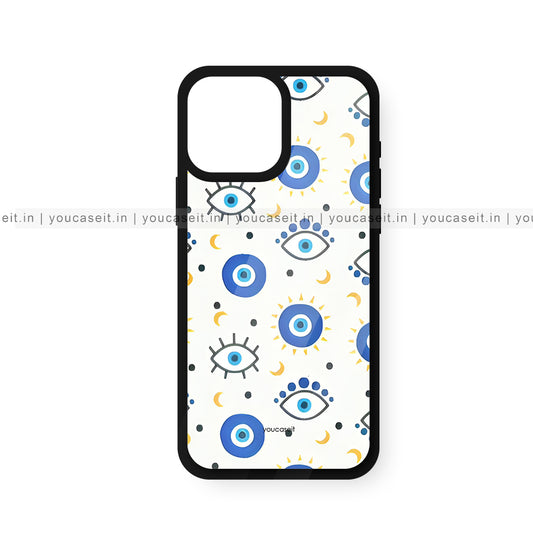 Evil Eye Pattern Glossy Case