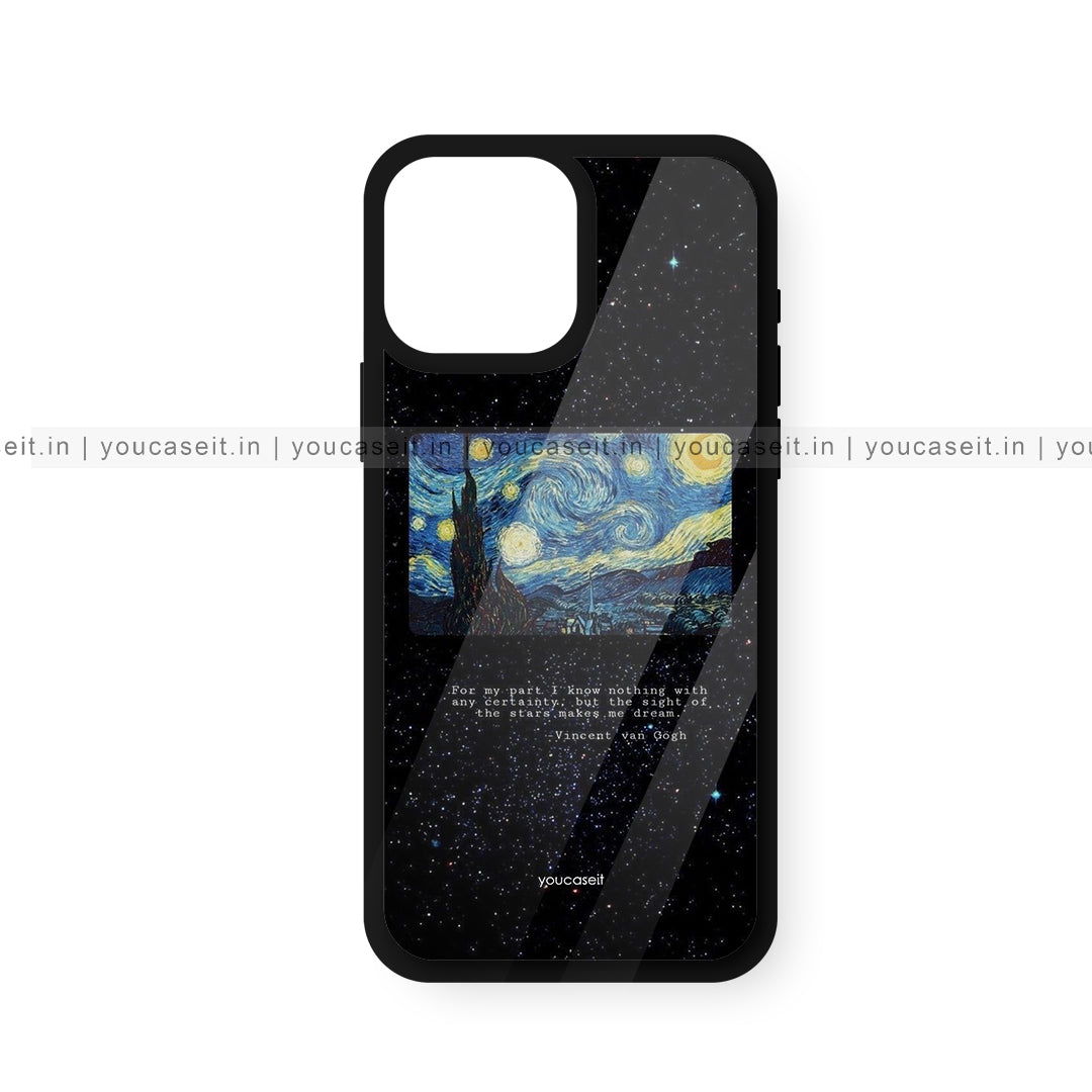 Quote By Vincent Van Gogh Glossy Case