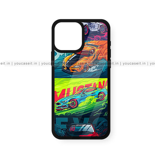 Racer Car Posters Glossy Case