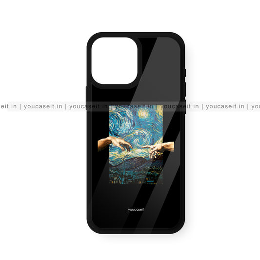 Reaching Hands Glossy Case