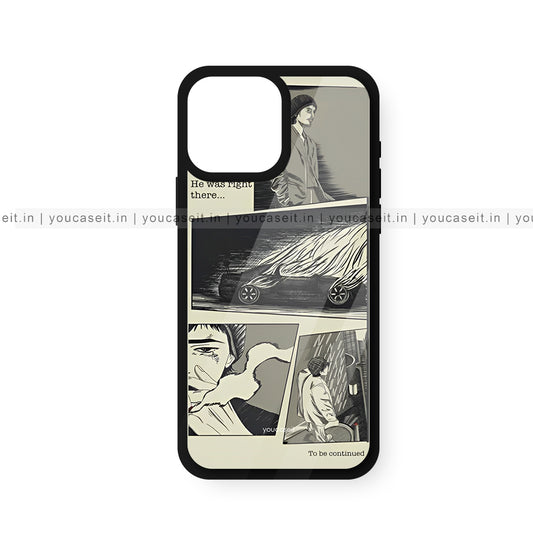 Thriller Comic Scene Glossy Case.
