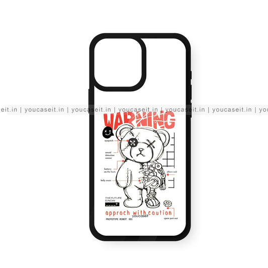 Warning Sign Glossy Case